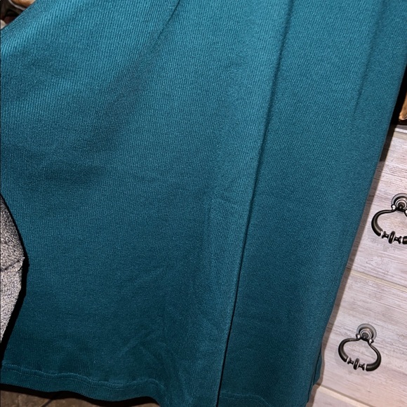 All American Comfort rib, maxi, long sleeve dress green size L petite - Picture 5 of 11